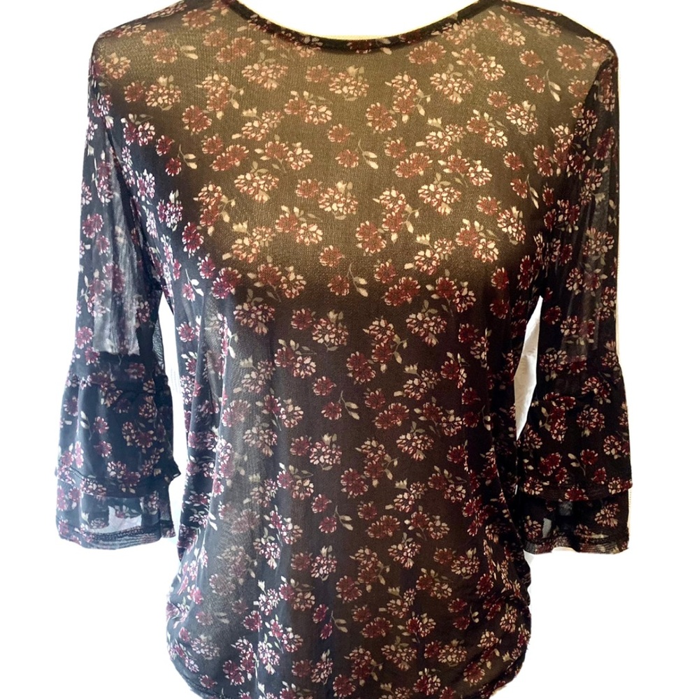 Sheer blouse